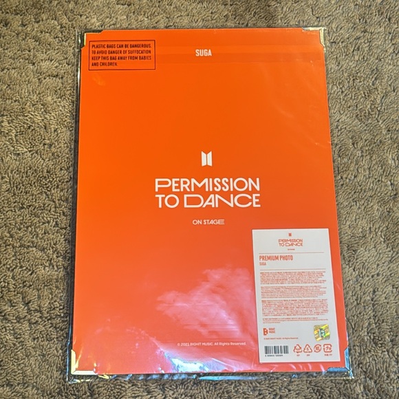 BTS “Suga” Premium Photo Permission to Dance - Picture 2 of 4